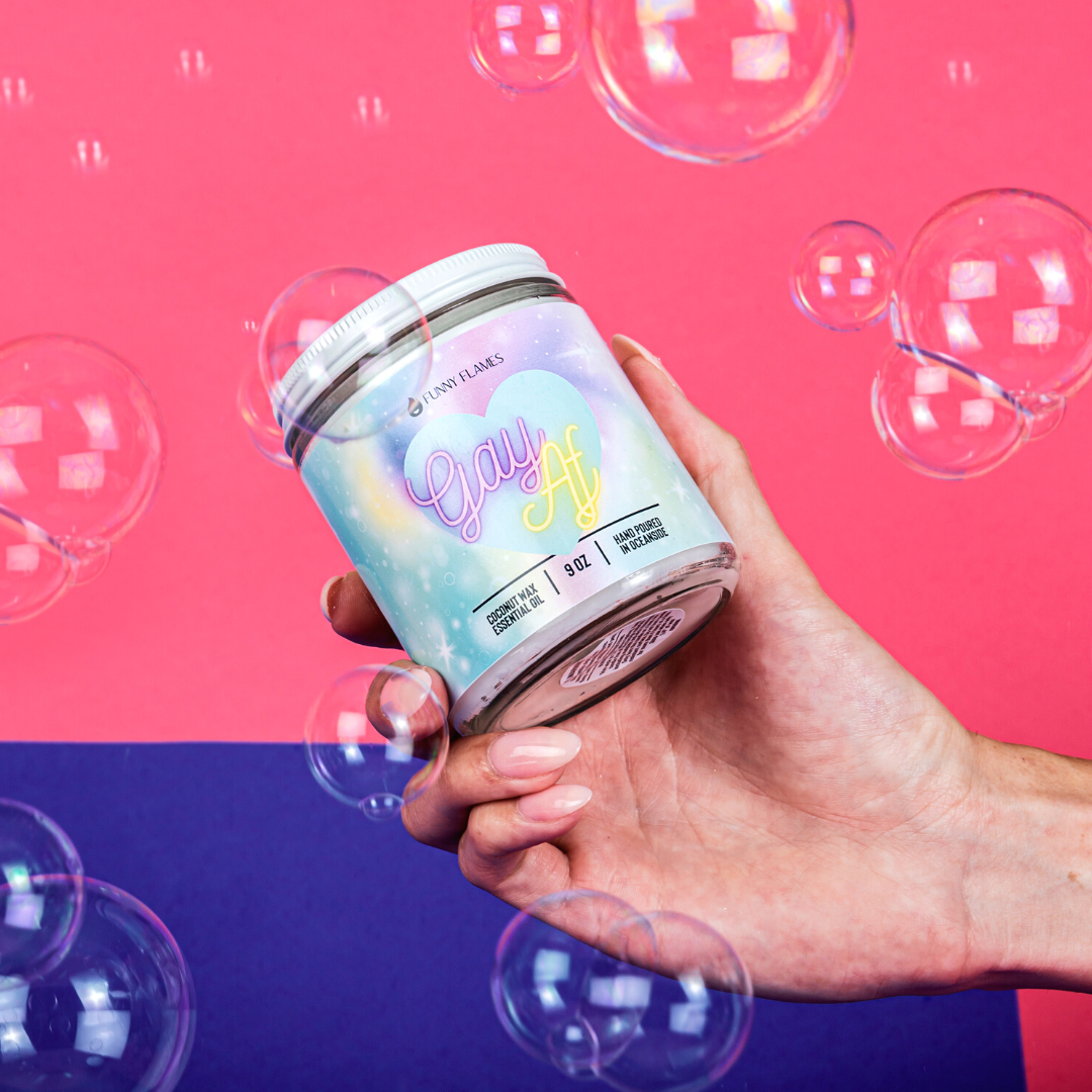 Gay Af - LGBTQ+ Candle